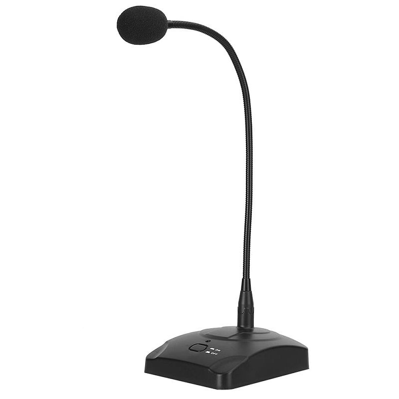 Microfon de masa profesional, XLR, cablu 5 m, LED indicator - imagine 8